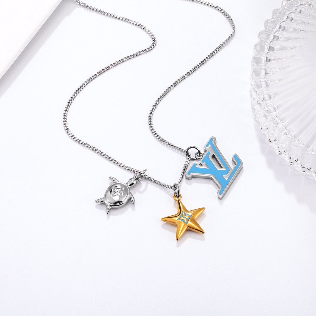 Lucky Star Turtle Necklace