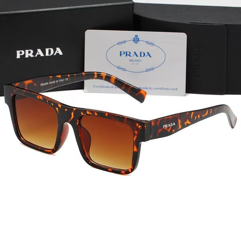 European and American fashion trendy square-frame sunglasses