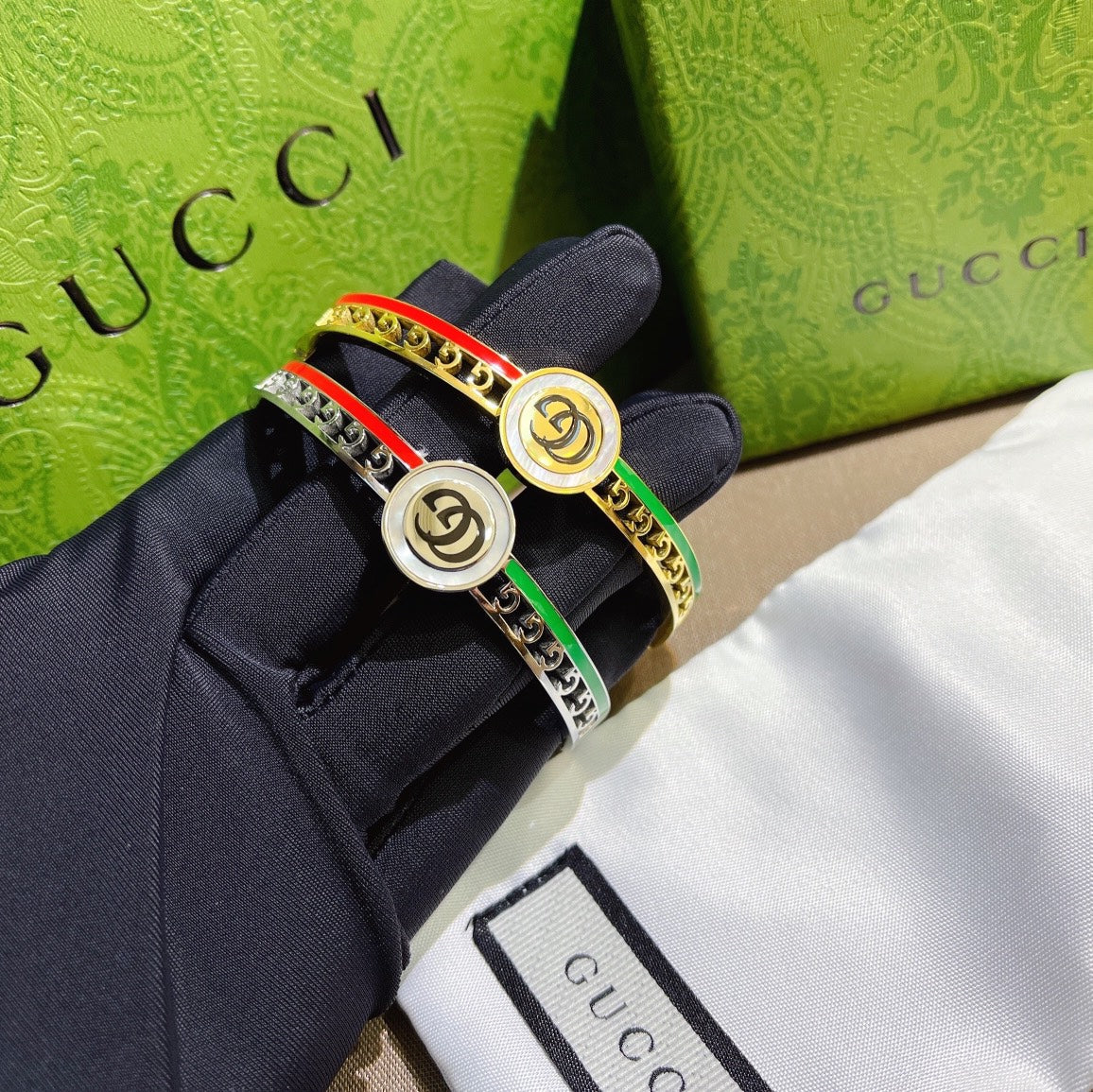Letter Hollow Bracelet