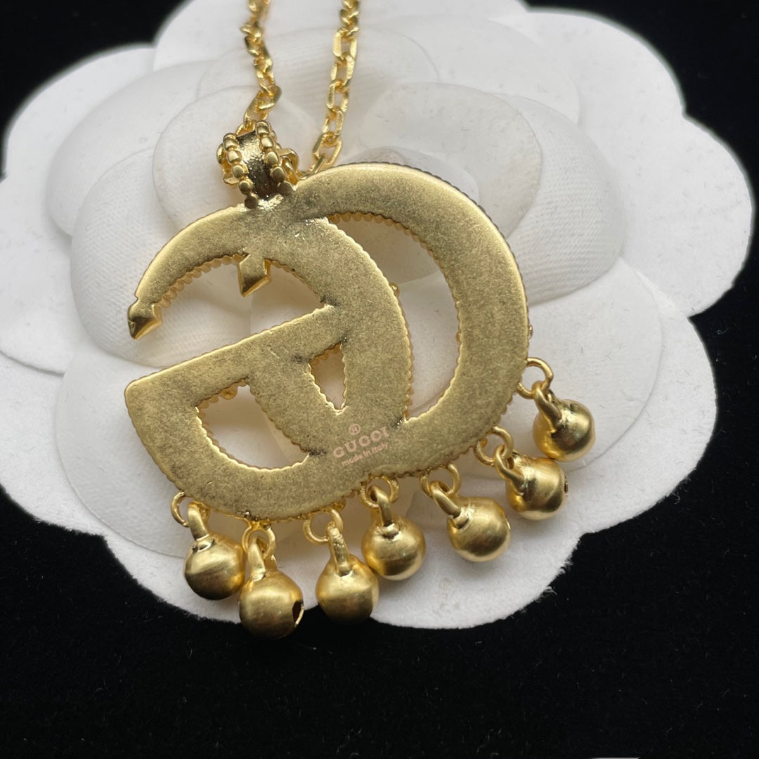 Logo Bell Pendant N ecklace