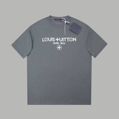 Simple letter printing t-shirt