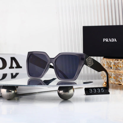 Polarized Sunglasses Personality Cat-Eye Square Frame Sunglasses 3335