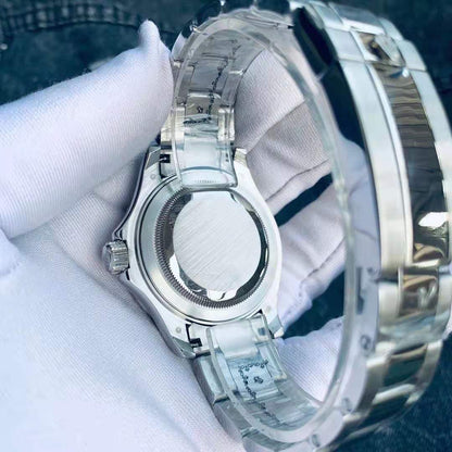 Men’s Stainless Steel Automatic Mechanical Watch – 3-Color Dial Collection, Classic Luxury Sport Style