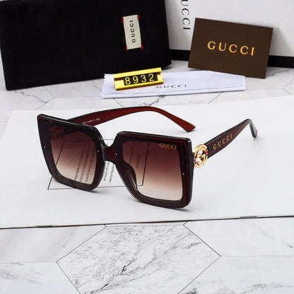 4 Colors Korean Style Large Accessories Fashion Sunglasses 8932
