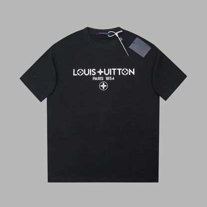 Simple letter printing t-shirt