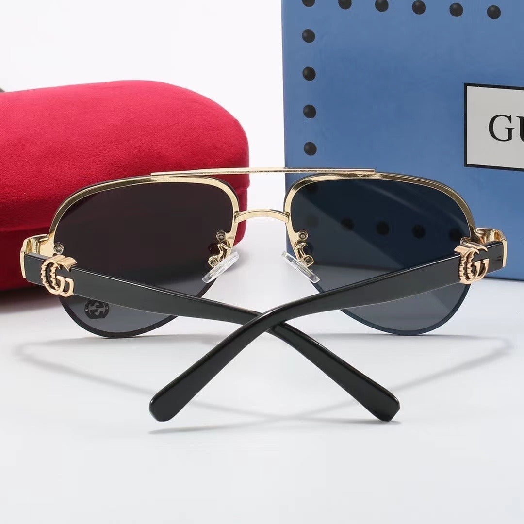 6 Color Rimless Round Sunglasses 3690