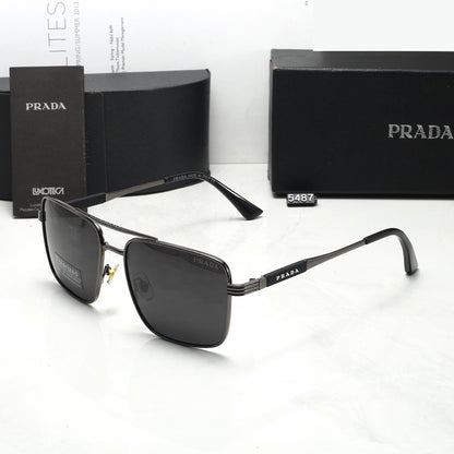New polarized stylish casual metal sunglasses 5487