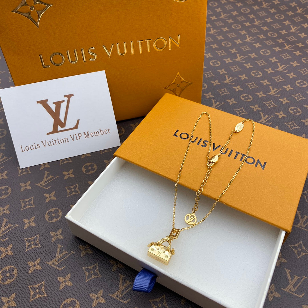Mini Tote Drop Necklace