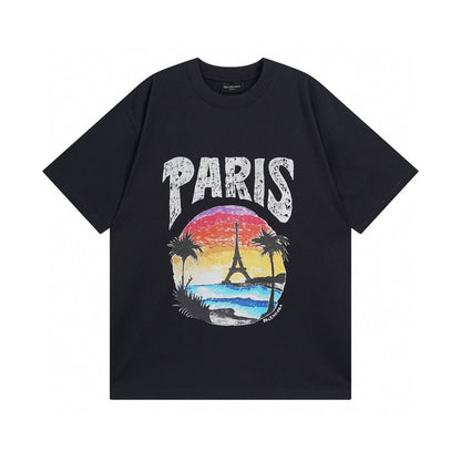 Paris Landscape Printed T-Shirt