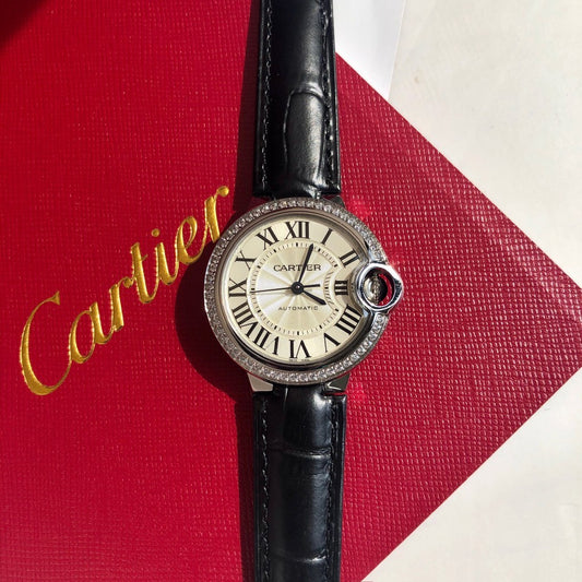 Premium Steel Mechanical Watch 8 Style Options Crystal Bezel Design Elegant Luxury Look