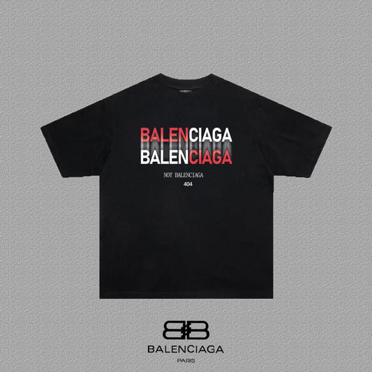 Double letter printing t-shirt