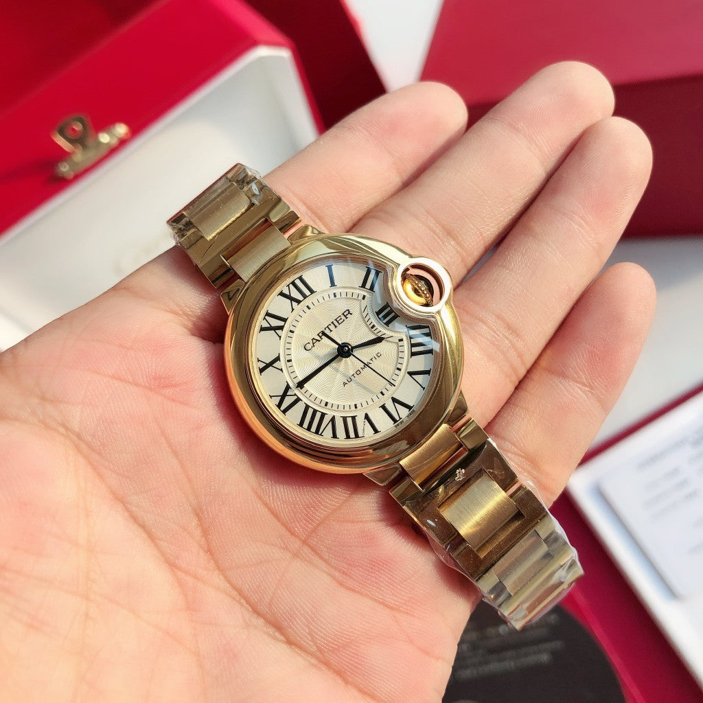 Steel Mechanical Watch 11 Style Options Crystal Marker Design Elegant Luxury Look