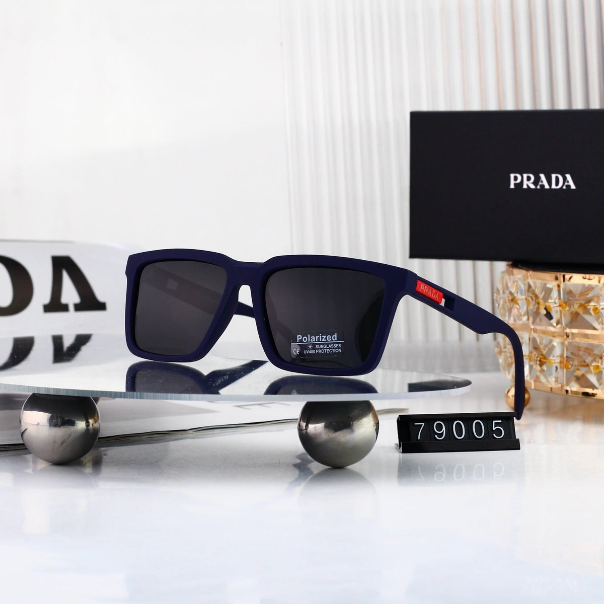Polarized Sunglasses Fashion Square Frame Sunglasses 79005