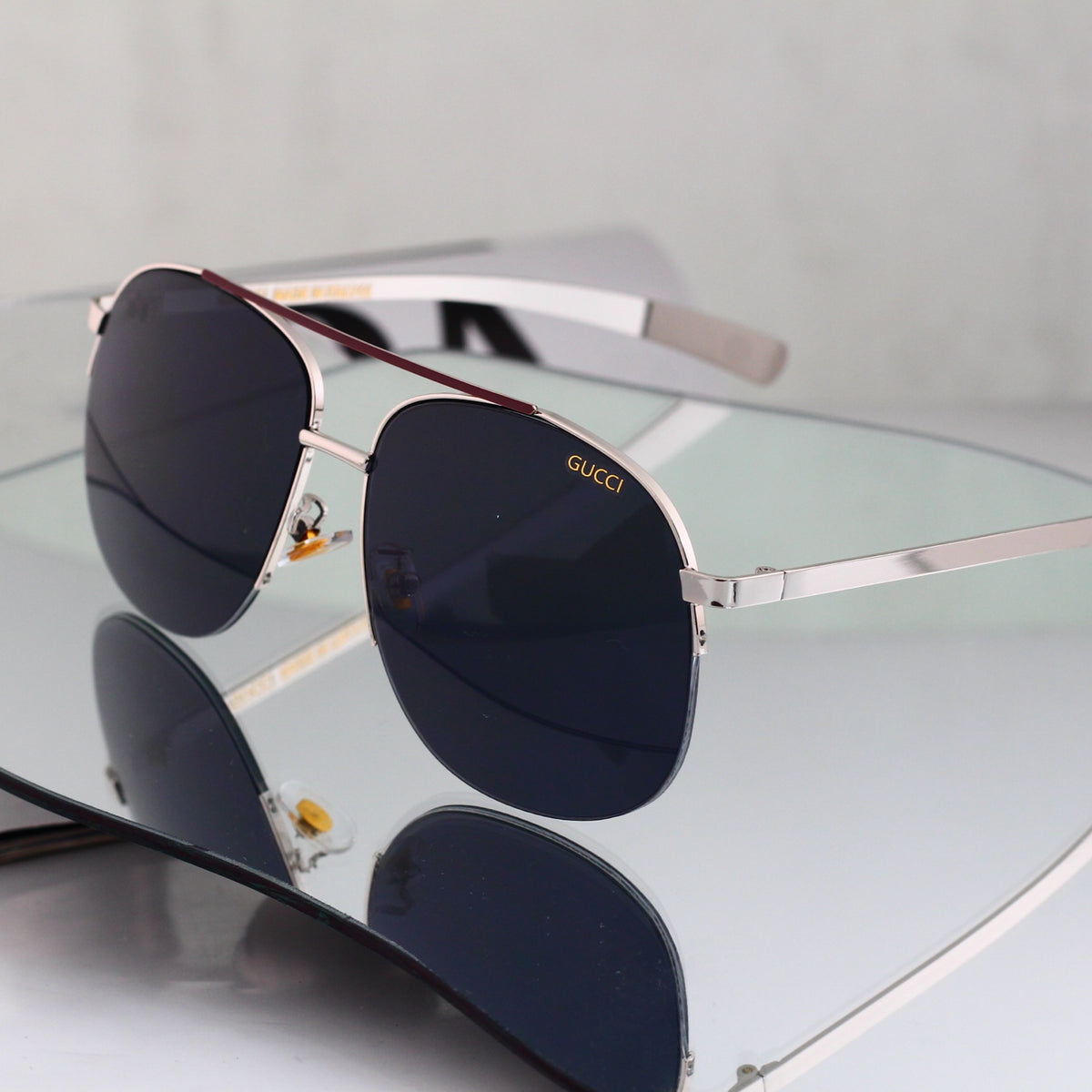 7 Color Classic Double Bridge Aviator Sunglasses - 51003