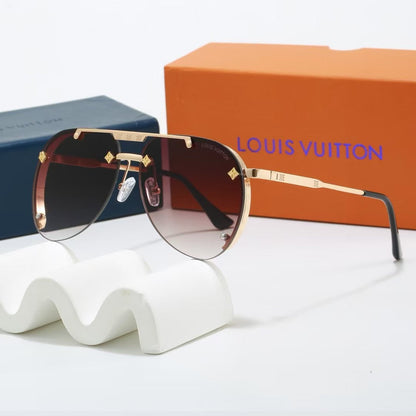 2026 Fashion New European and American style metal trendy sunglasses