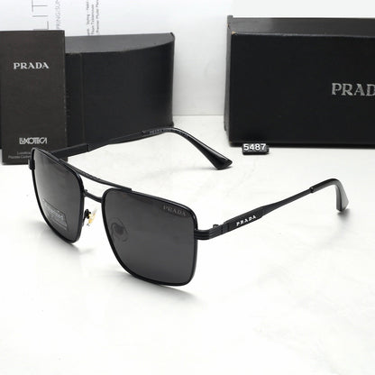 New polarized stylish casual metal sunglasses 5487