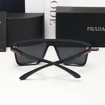 Simple oversized sun protection sunglasses 5093