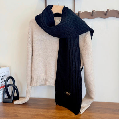 💰 New Classic Couple's Lambswool Scarf 📦 – Elegant & Minimalist