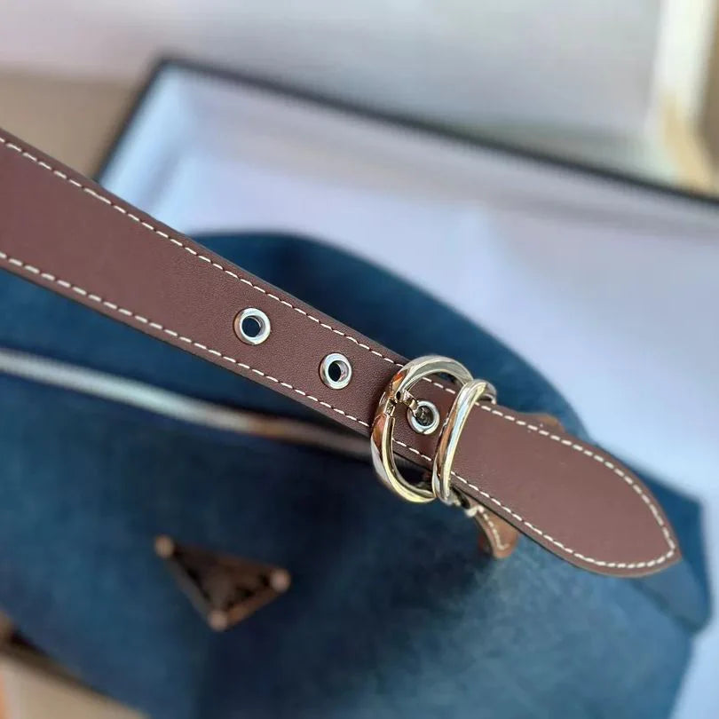 Hobo Denim Shoulder Bag