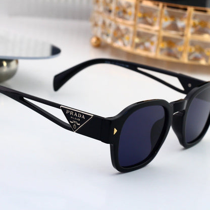 Polarized Sunglasses Personality Rivet Small Round Frame Sunglasses 3337