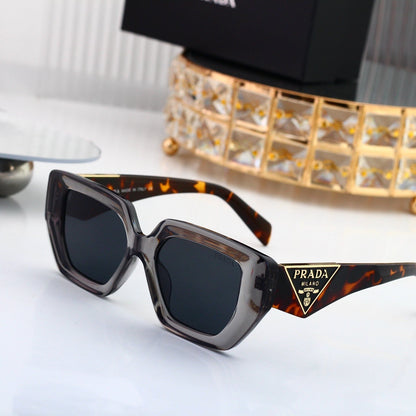 Polarized Sunglasses Personality Irregular Square Frame Sunglasses 7103