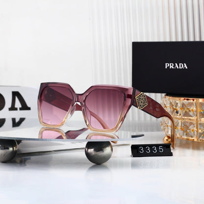 Polarized Sunglasses Personality Cat-Eye Square Frame Sunglasses 3335
