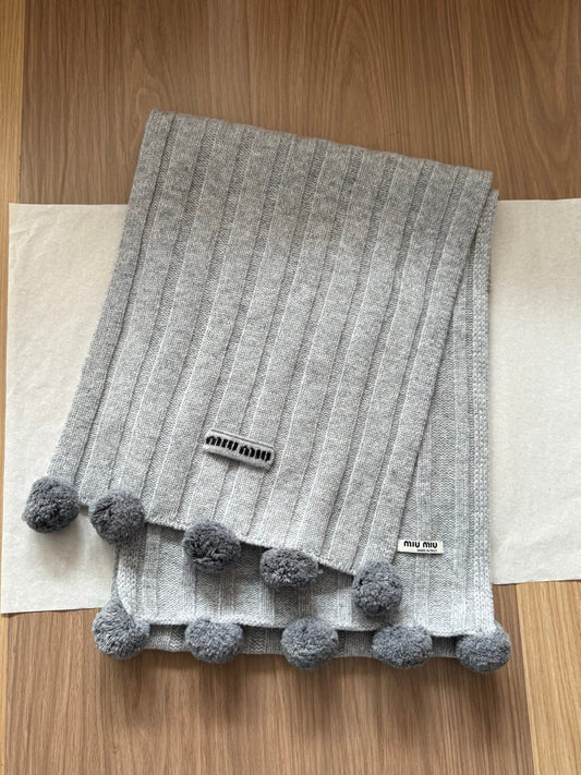 New 💕 Premium Rib-Knit Winter Scarf – Understated Winter Luxury