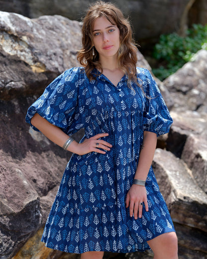 Neera Short Dress in Neela