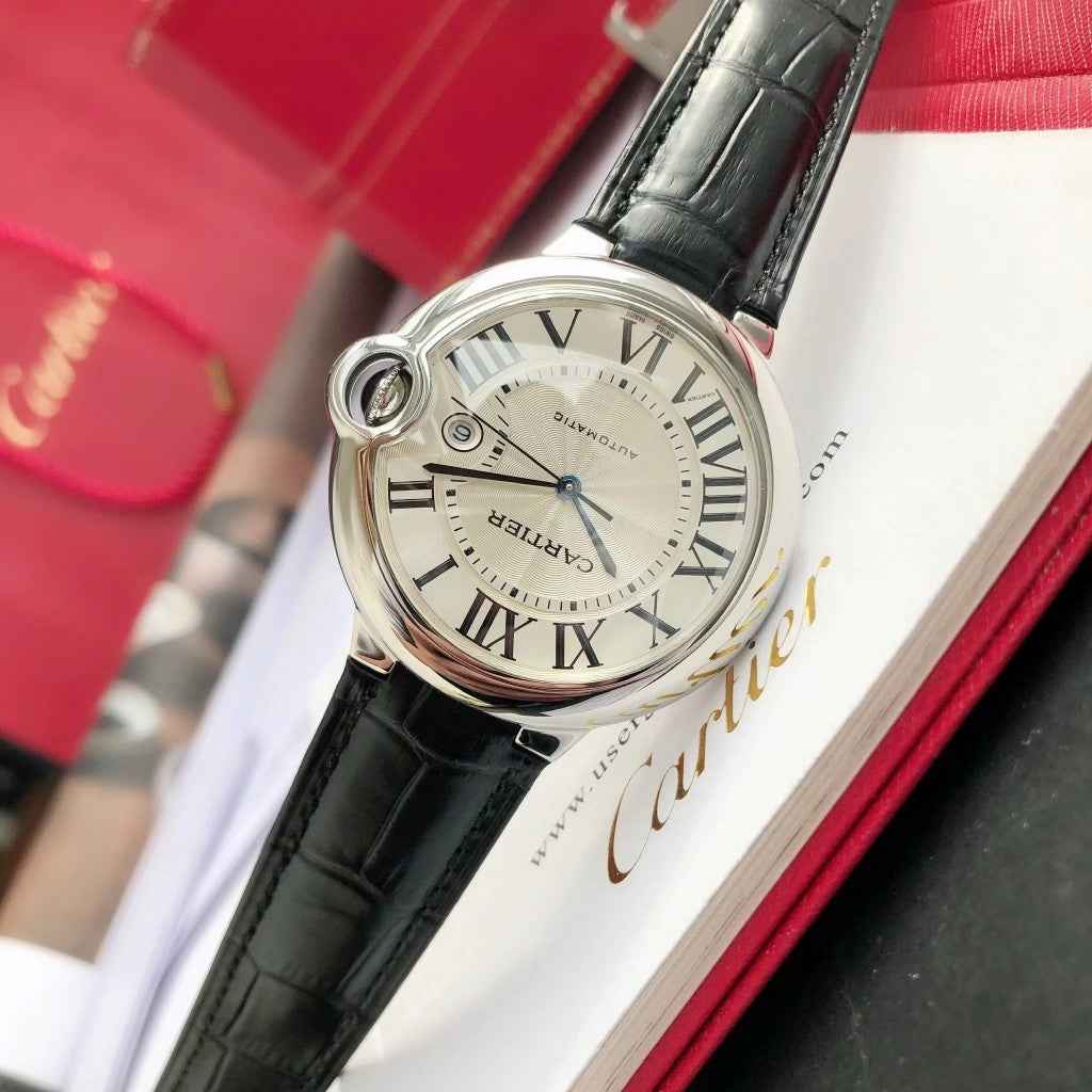 Premium Stainless Steel Mechanical Watch 11 Style Options Crystal Bezel Roman Numeral Design Luxury Look
