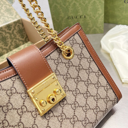 Padlock Series Chain Shoulder Bag
