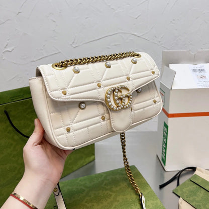 Classic Marmont Pearl Handle Bag