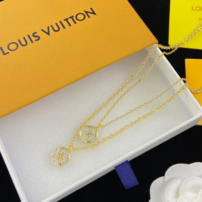 Trendy Double Layer Sweater Necklace