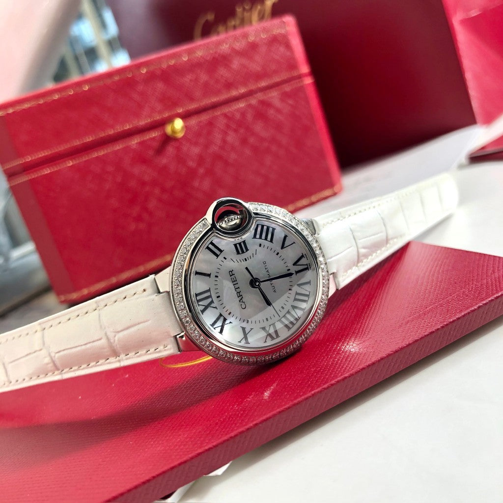 Premium Steel Mechanical Watch 8 Style Options Crystal Bezel Design Elegant Luxury Look