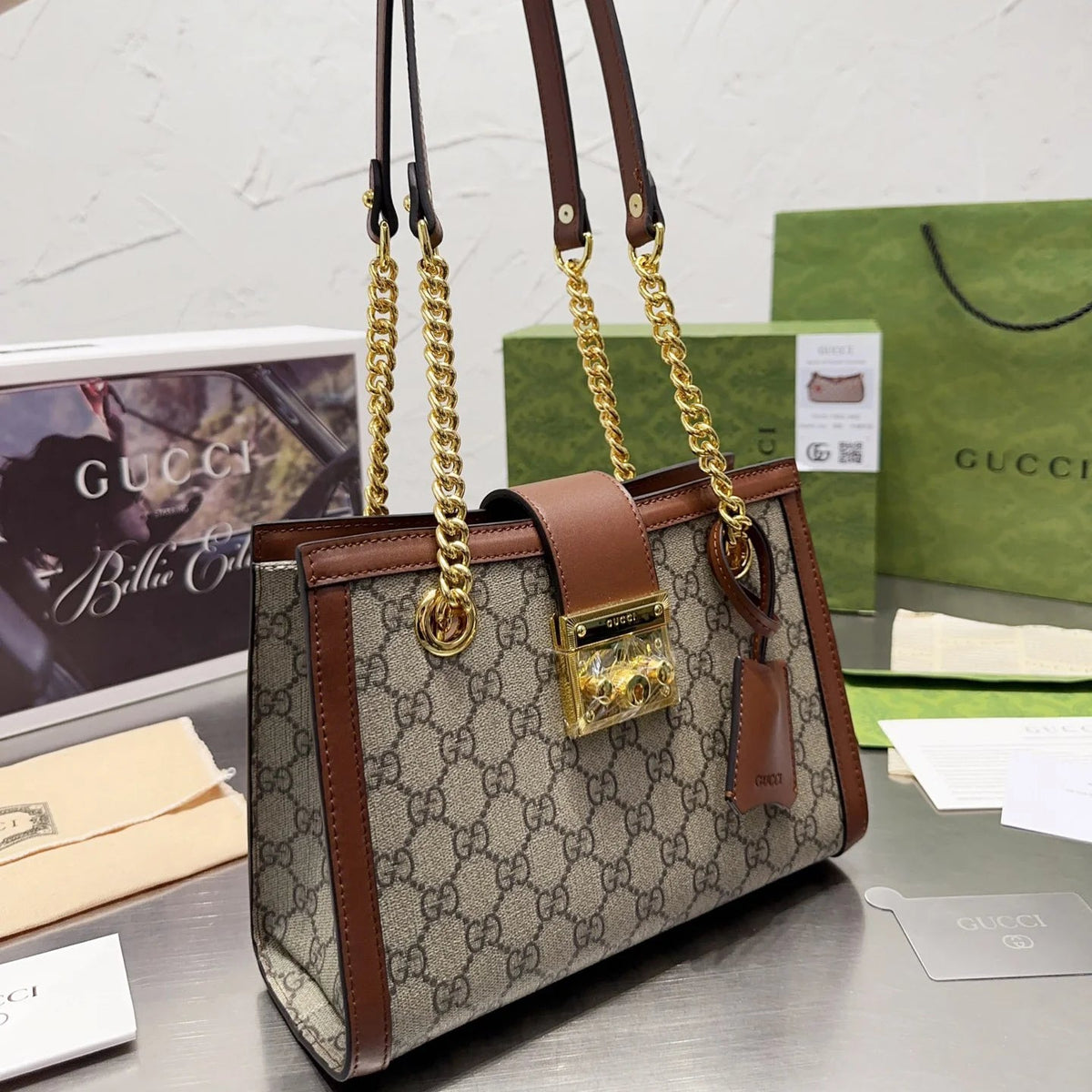 Padlock Small G Shoulder Bag