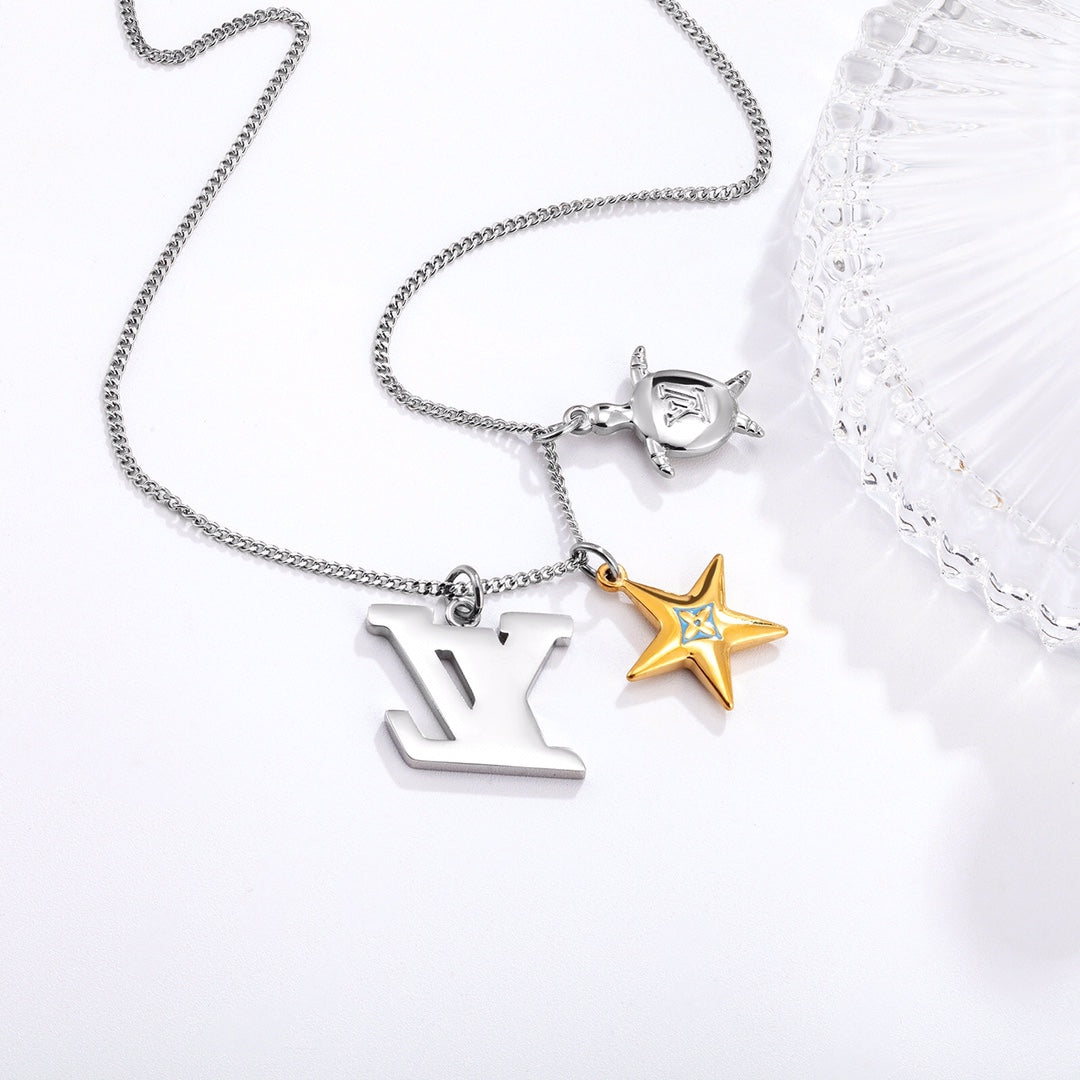 Lucky Star Turtle Necklace