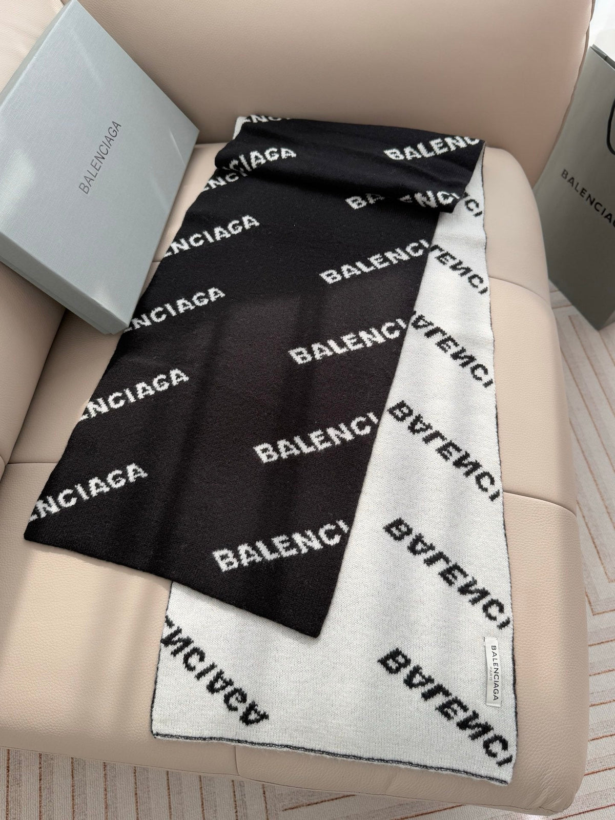 💰✨💞💋 2026 New Solid-Color Cashmere Knit Scarf 💨💥🎊