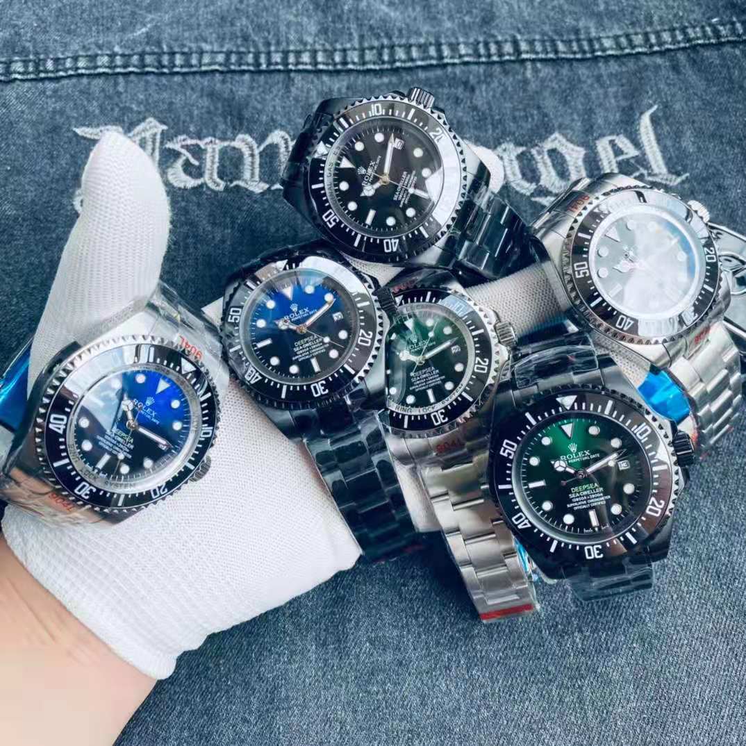 Men’s Stainless Steel Automatic Mechanical Watch – 6-Color Dial Collection, Classic Luxury Sport Style