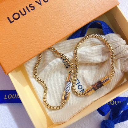 Classic Monogram Pattern Bracelet
