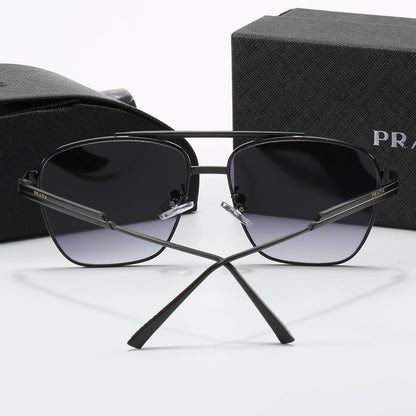 New metal fashion trend sunglasses 3737