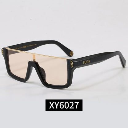 Oversized Square Sunglasses, UV400 Polarized Fashion Shades XY6027