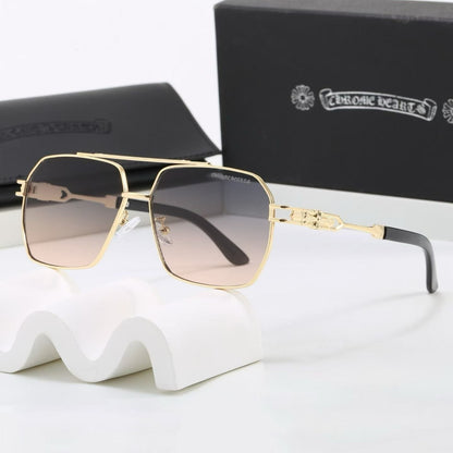 8 Color Double Bridge Cross Sunglasses