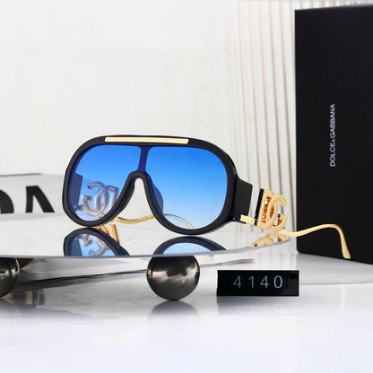 8 Color Oversized Shield Sunglasses 4140