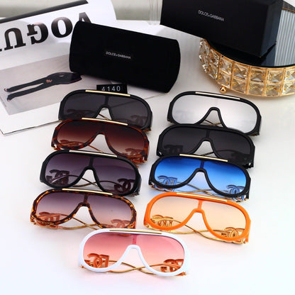 8 Color Oversized Shield Sunglasses 4140
