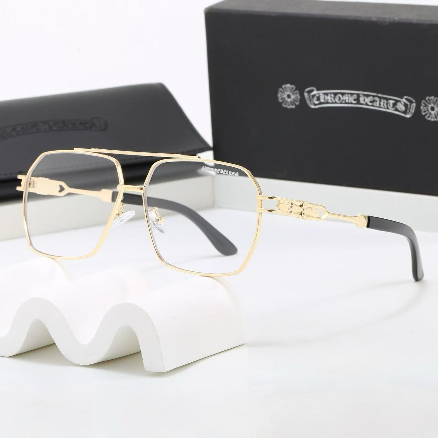 8 Color Double Bridge Cross Sunglasses
