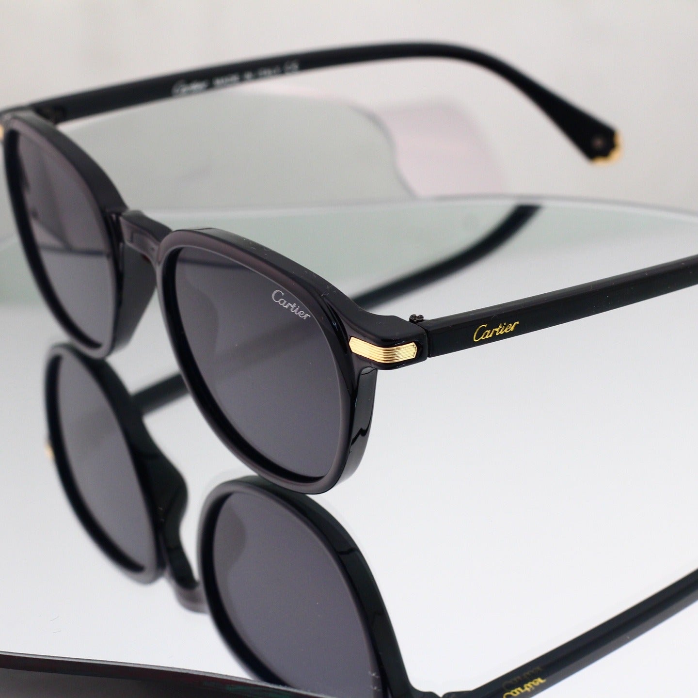 9 Color Round Acetate Sunglasses 0744