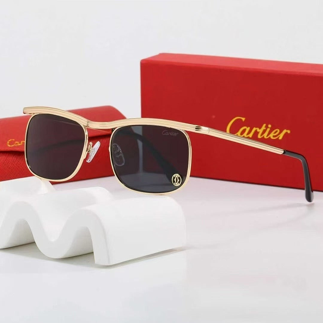 5 Color Square Metal Sunglasses
