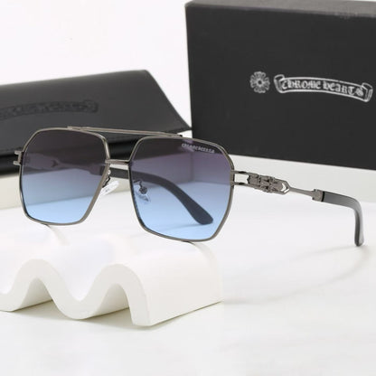 8 Color Double Bridge Cross Sunglasses