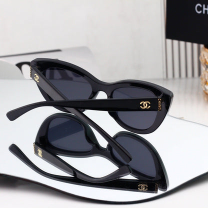 7 Color Pearl Cat Eye Sunglasses 0743