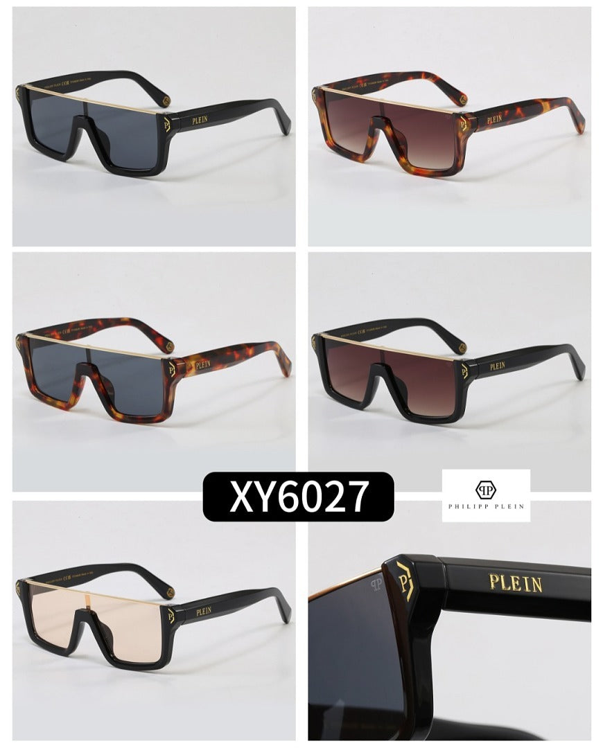 Oversized Square Sunglasses, UV400 Polarized Fashion Shades XY6027