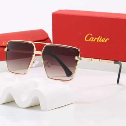 7 Color Square Double Bridge Sunglasses